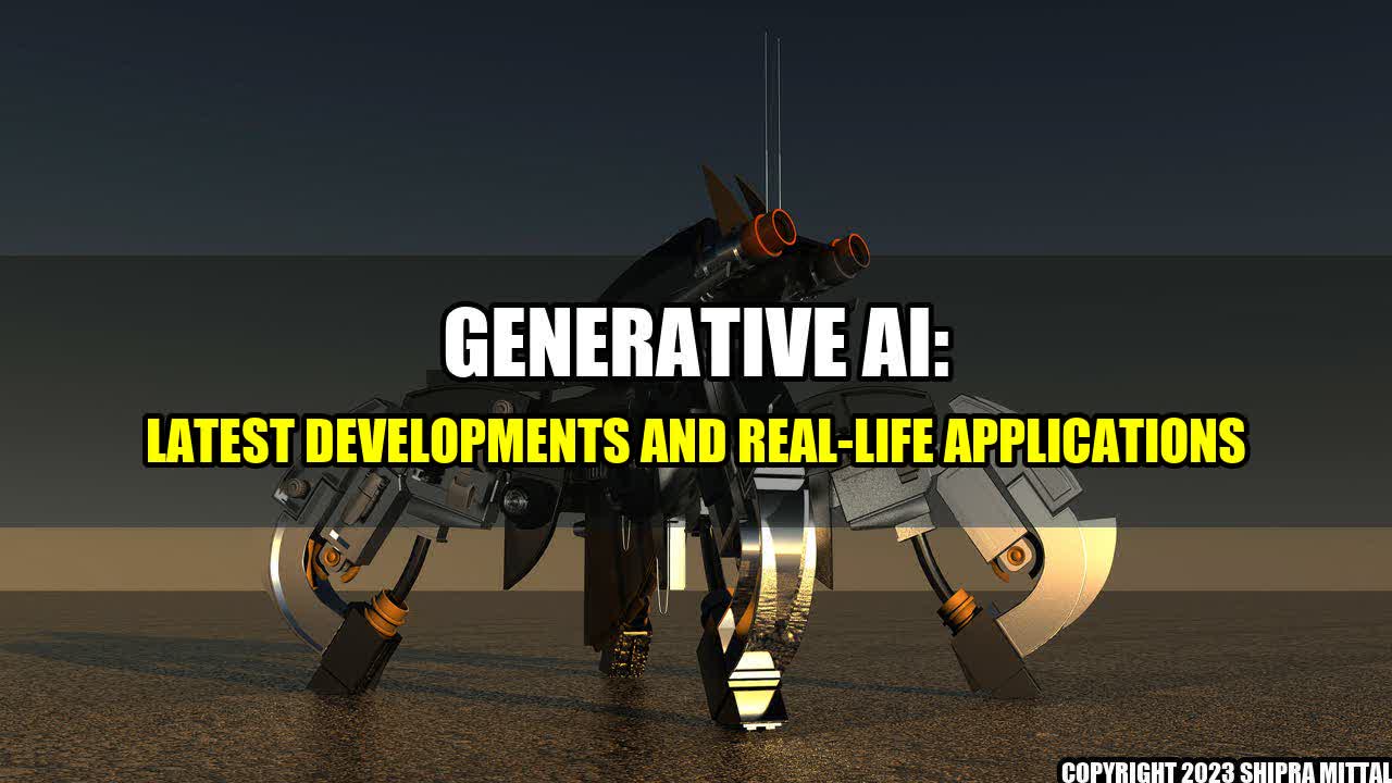 +Generative AI: Latest Developments and Real-life Applications+