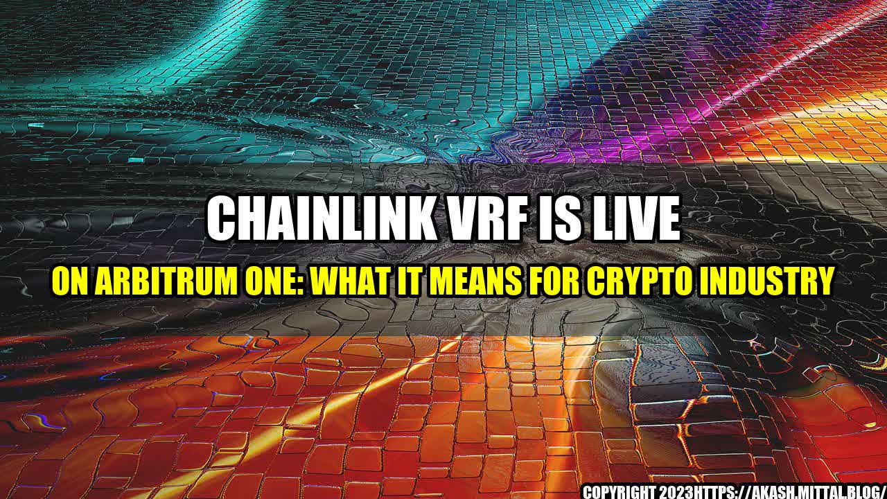 +Chainlink-VRF-Is-Live-On-Arbitrum-One-What-It-Means-For-Crypto-Industry+