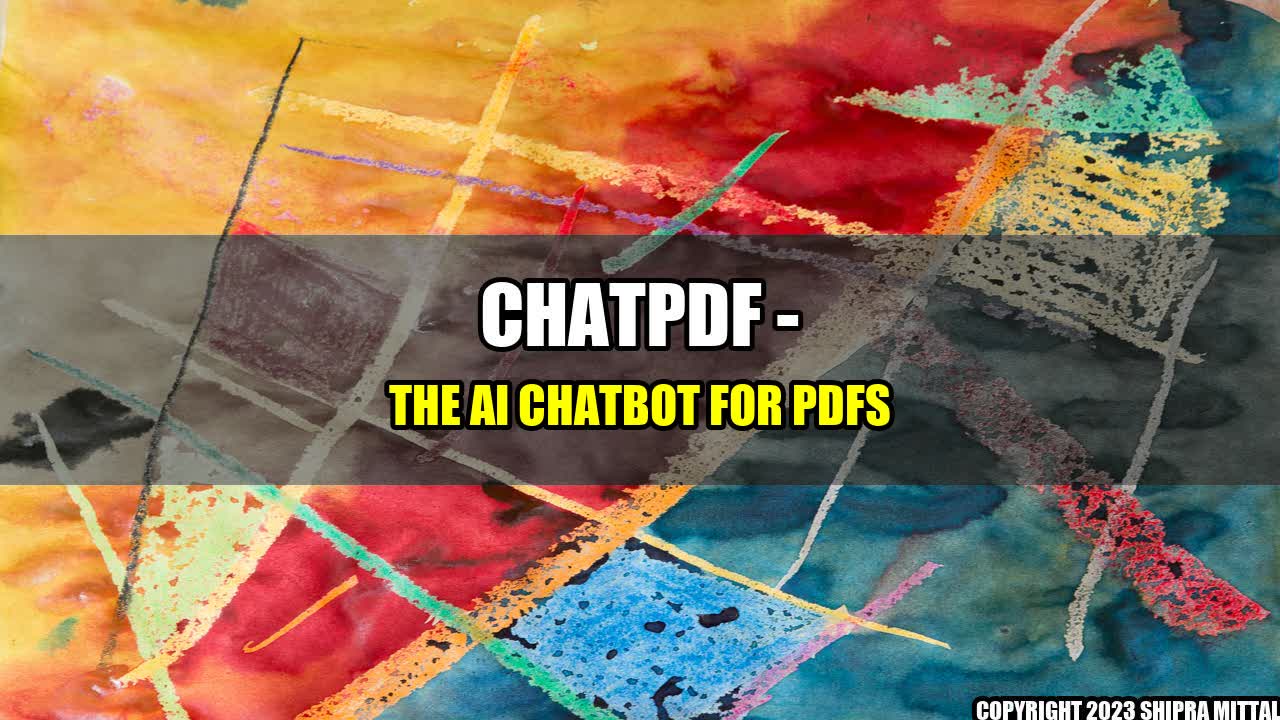 +ChatPDF - The AI Chatbot for PDFs+