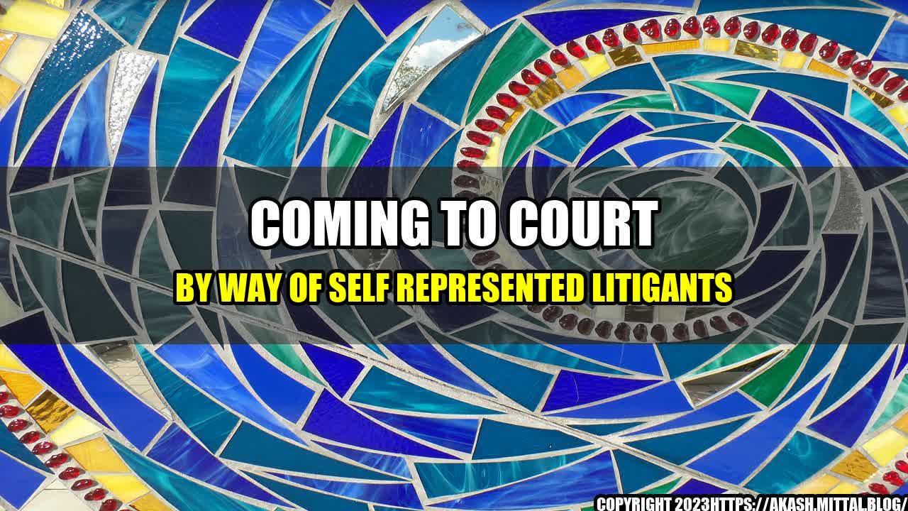 +Coming-to-Court-by-Way-of-Self-Represented-Litigants+