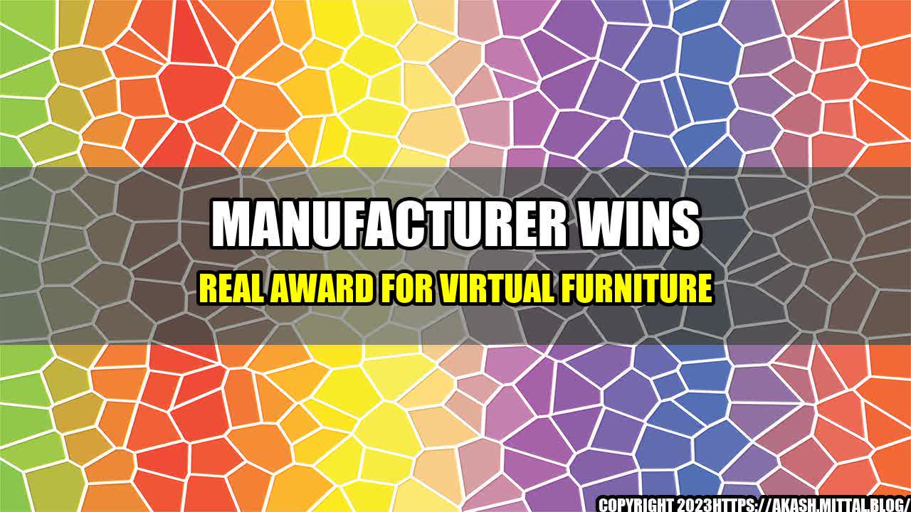 +Manufacturer-wins-real-award-for-virtual-furniture+