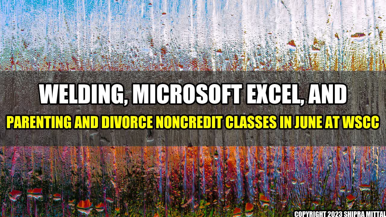 +Welding-Microsoft-Excel-and-Parenting-and-Divorce-Noncredit-Classes-in-June-at-WSCC+